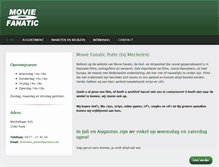 Tablet Screenshot of moviefanatic.be